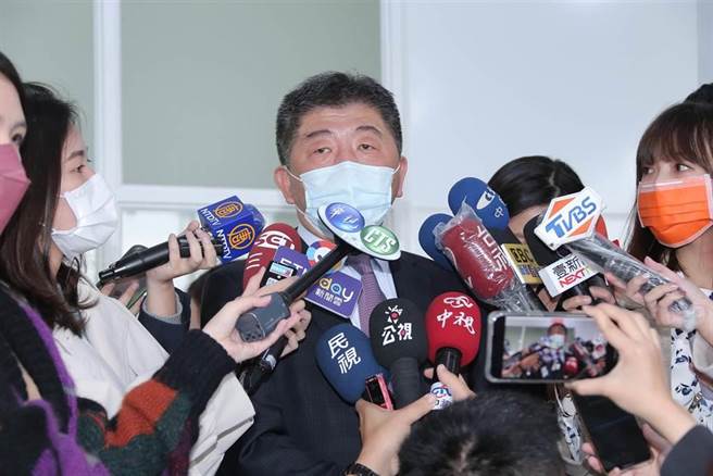 卫福部长陈时中。（罗永铭摄）