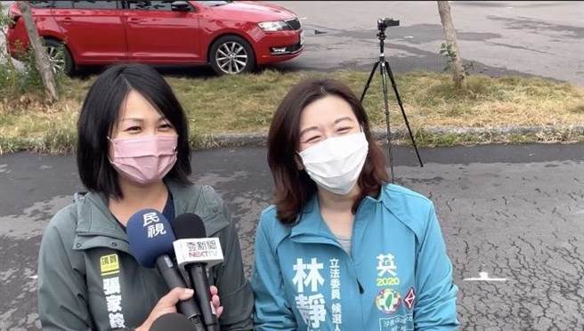 台灣知名電商486先生捐給民進黨中二選區補選參選人林靜儀100萬元。林靜儀回應表示感謝，並強調「這是砲彈級的支援」。（林靜儀競選服務處提供）