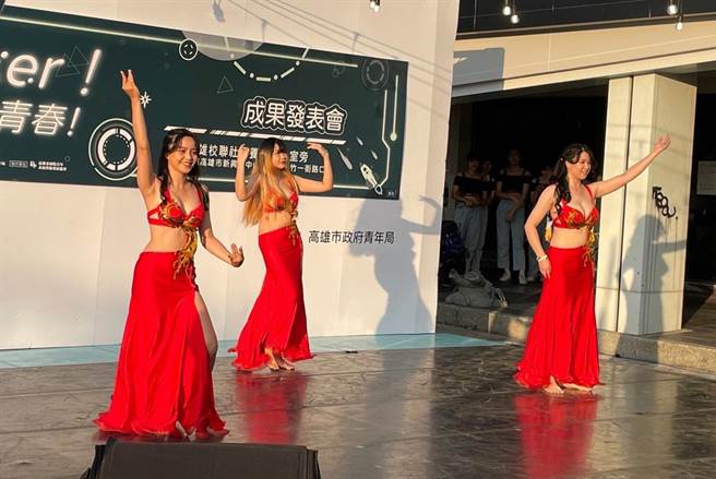 高雄市青年局主办雄校联社团成果发表会。（柯宗纬摄）