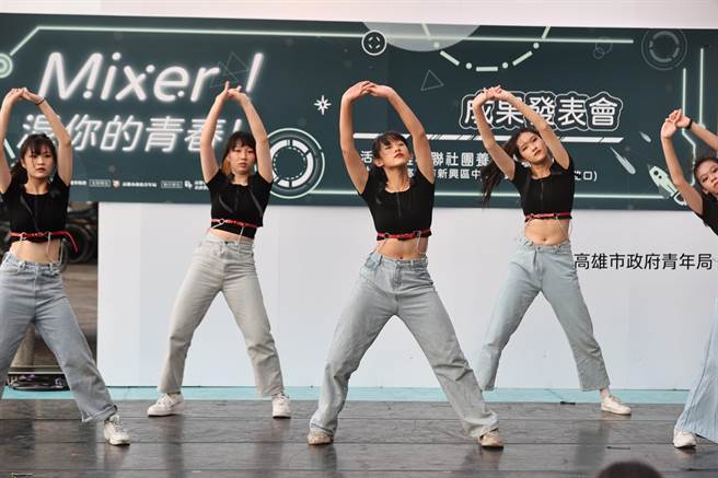 高雄市青年局主办雄校联社团成果发表会。（柯宗纬摄）
