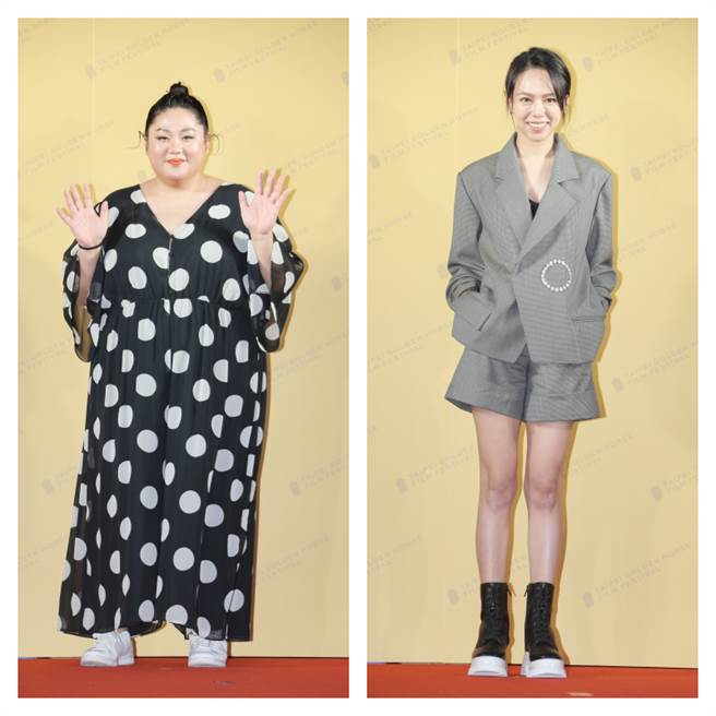 《美国女孩》蔡嘉茵（左）与夏于乔。（罗永铭摄）