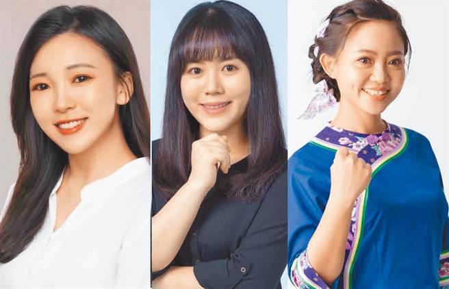 高市左楠区议员初选，前主播白乔茵（左）被视为强棒。绿营新人李庭慧（中）、林慧欣外型出眾，有意投入高市第一选区议员党内初选。（合成图／白乔茵提供／柯宗纬高雄传真；摘自李庭慧、林慧欣粉专）