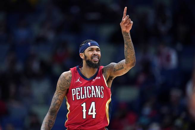 先前因伤缺席7场例行赛的鹈鹕前锋英格拉姆今天伤癒復出。(美联社)