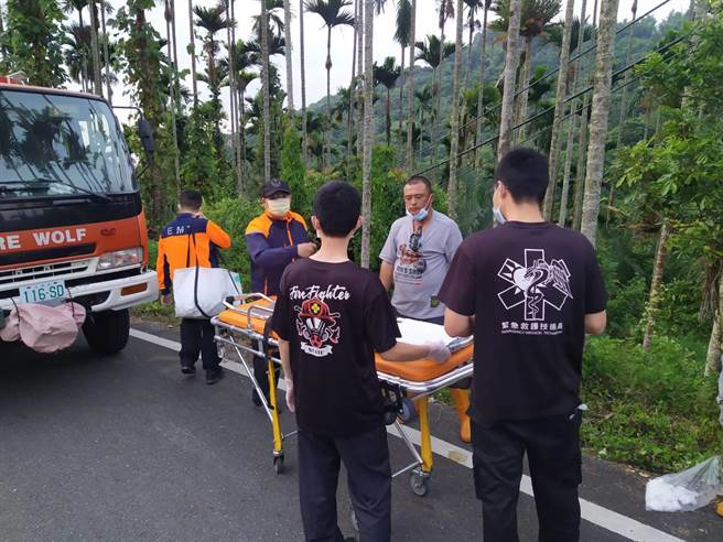 警消到场后发现男子已死亡多时。（读者提供／张毓翎台南传真）