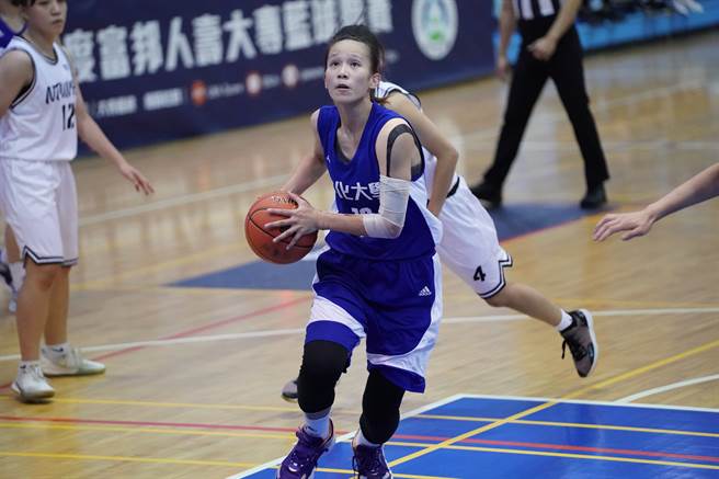 文化王玥媞14日在UBA新球季第1阶段预赛单场29分创UBA生涯新高。（大专体总提供）