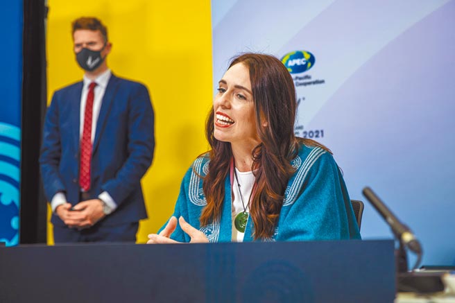 纽西兰总理阿尔登。（美联社）