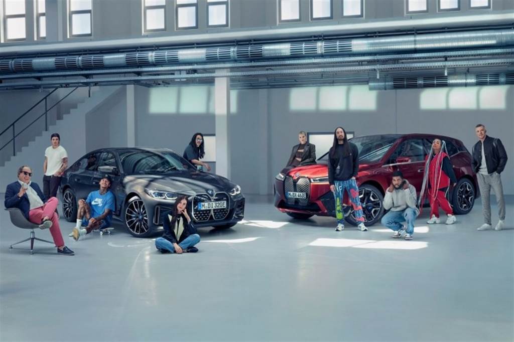 BMW與知名網紅、DJ、模特兒以及藝術家們合作，啟動iX與i4宣傳活動（圖／CarStuff）