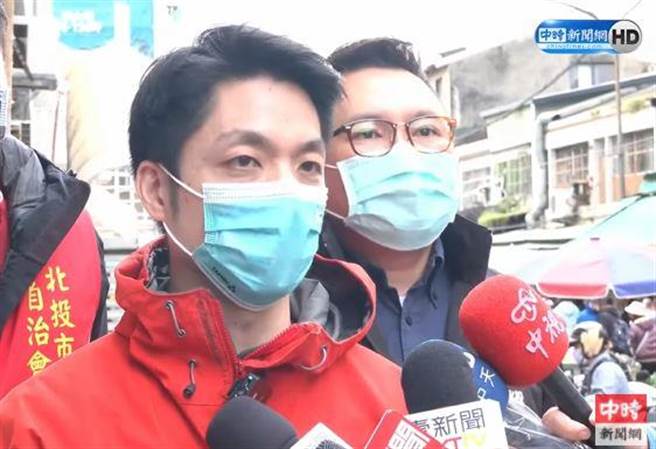 国民党立委蒋万安。(取自中时新闻网直播)