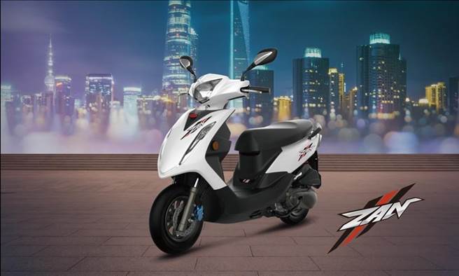 （摩特动力预告明年第一季将发表PGO品牌新款机车ZAN 125。图／业者提供）
