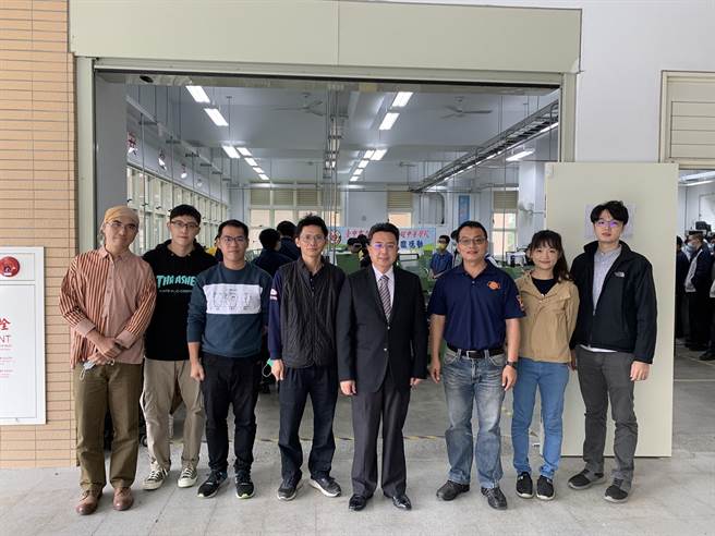 神岡高工日前舉辦工科技藝友誼賽，為明年全國競賽做準備。(神岡高工提供)