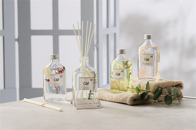 C＆F香研所花园系列精油扩香组 清新秋冬必备。(C＆F香研所提供)