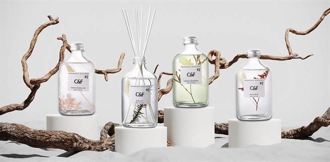 花园系扩香自然活力 唤醒对家的美好向往。(C＆F香研所提供)