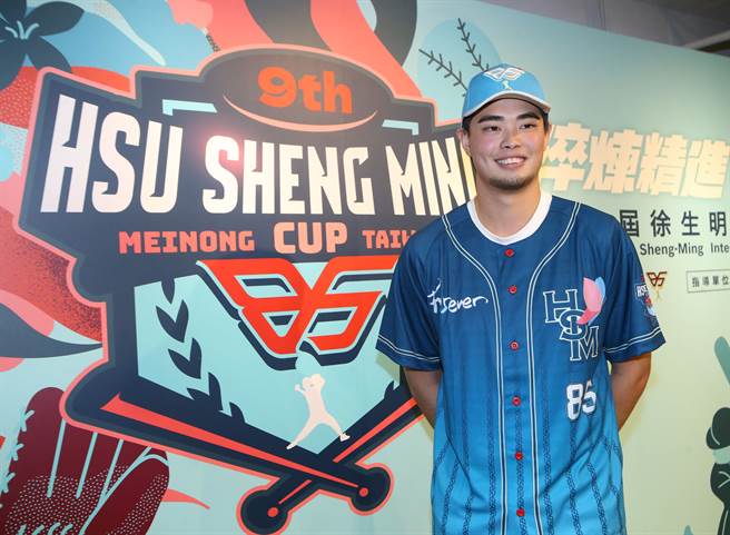 海盗队旅美小将陈柏毓。（陈怡诚摄）