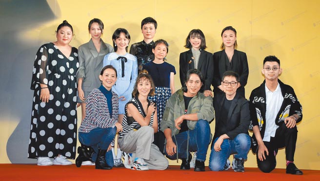 《美国女孩》主创团队日前出席金马首映。（罗永铭摄）