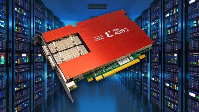 赛灵思推出全新加速器卡Alveo U55C。图／业者提供
