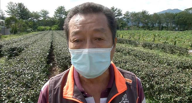 台东县鹿野大圳无水可供当地农民灌溉使用，鹿野乡龙田村长陈濯源说，当地农民都担心这样下去农作物无法收成。（蔡旻妤摄）