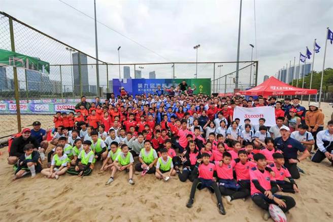 本届比赛吸引了25支来自两岸橄榄球队伍报名参赛。（主办单位提供）