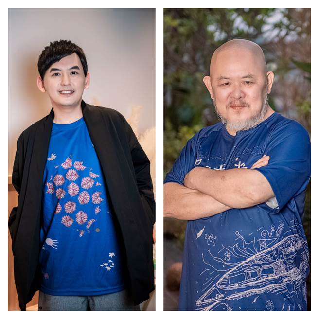 黄子佼（左）及导演林正盛。（LiTV、齐石传播提供）