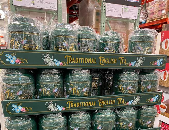 好市多红茶推出限定「祖母绿」包装，让网友看了全笑歪。（图／翻摄自好市多商品经验老实说）