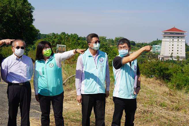 今在立委王美惠邀集下，邀立委陳明文、交通部、內政部及縣市政府代表實地會勘。（王美惠服務處提供∕呂妍庭嘉義傳真）