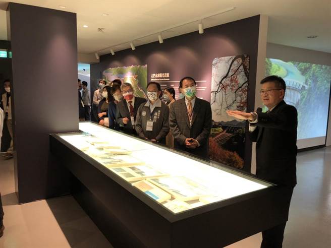 北水局石门水文化馆开幕认识水文珍惜水资源。(北水局提供／吕筱蝉桃园传真)