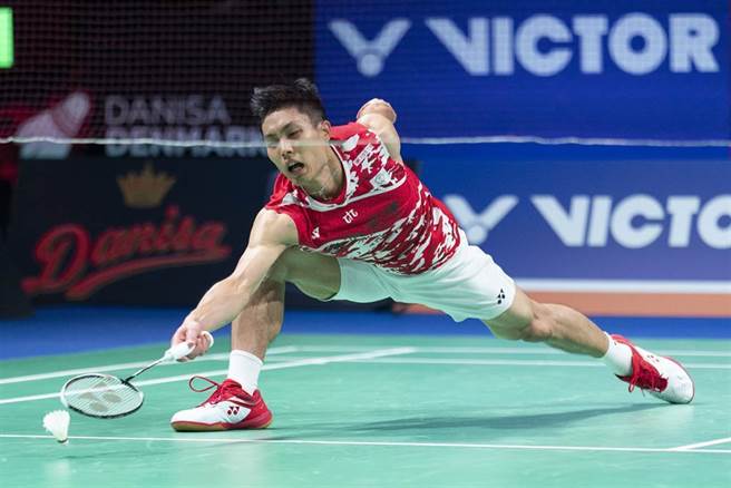 周天成在印尼大師賽挺進男單4強。（資料照／美聯社）