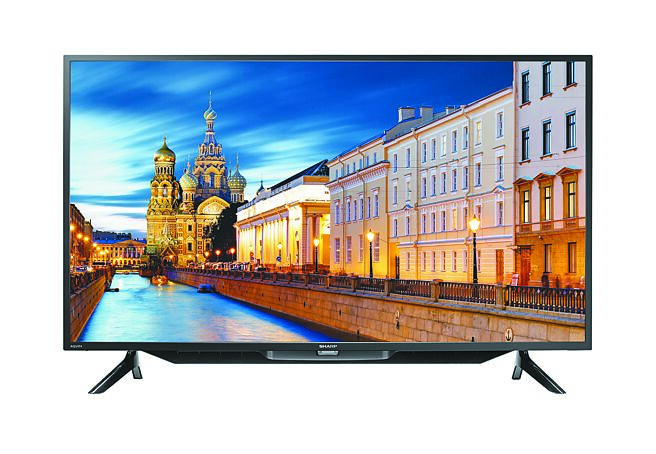 全聯超級周年慶期間，會員全店消費單筆每滿400元，可登錄抽100台SHARP電視。（全聯提供）