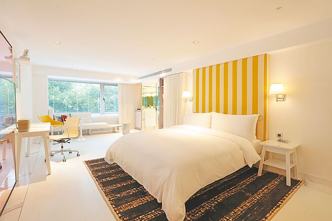 S Hotel標準雙人房。（S Hotel提供）