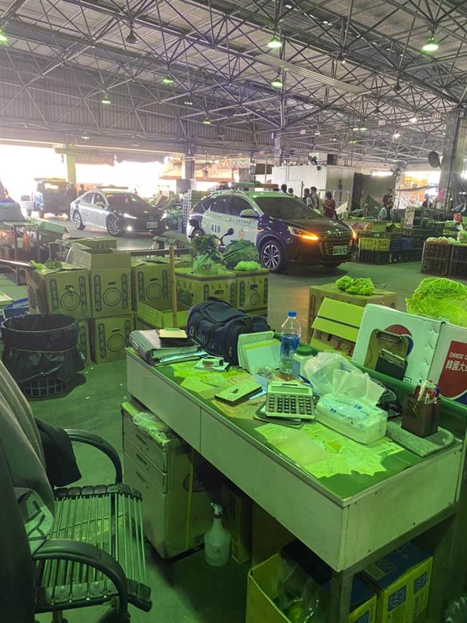 西螺警方到场处理。（民眾提供）