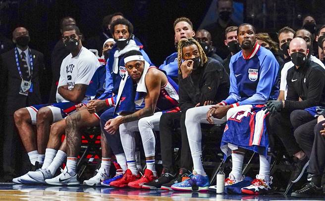 KD今天手感低迷(美聯社)