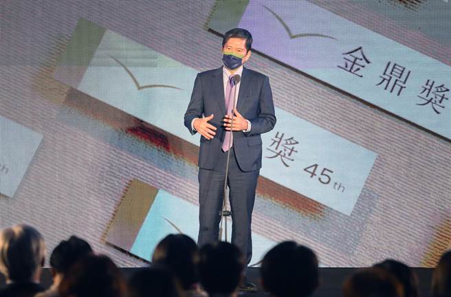 第45屆金鼎獎頒獎典禮17日舉行，文化部長李永得說，已邁入45屆的金鼎獎，是台灣最具代表性的國家級出版獎項。（范揚光攝）