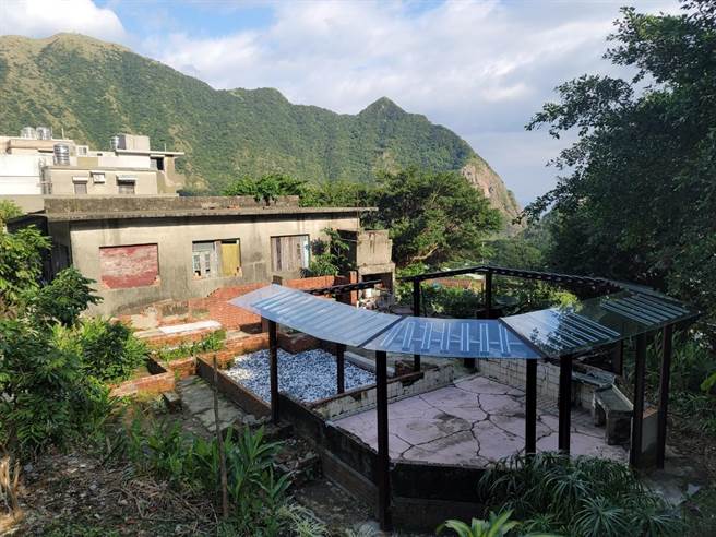 八角亭旧址空间活化，成为社区休憩新空间。（黄金博物馆提供）