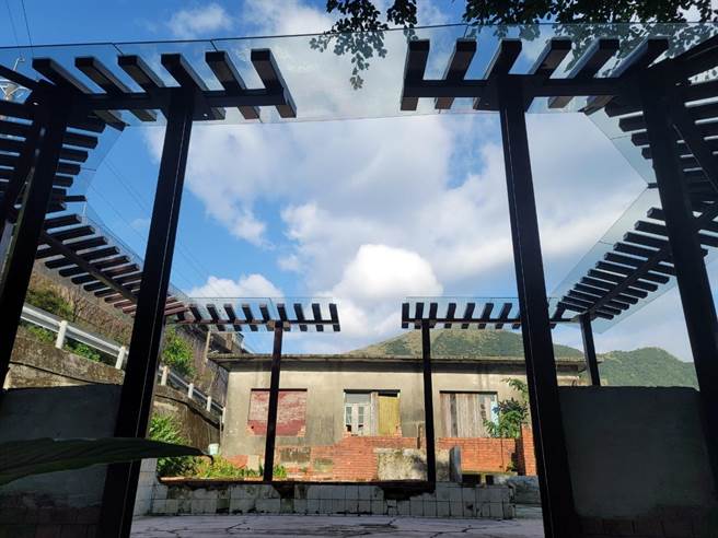 八角亭旧址空间活化，成为社区休憩新空间。（黄金博物馆提供）