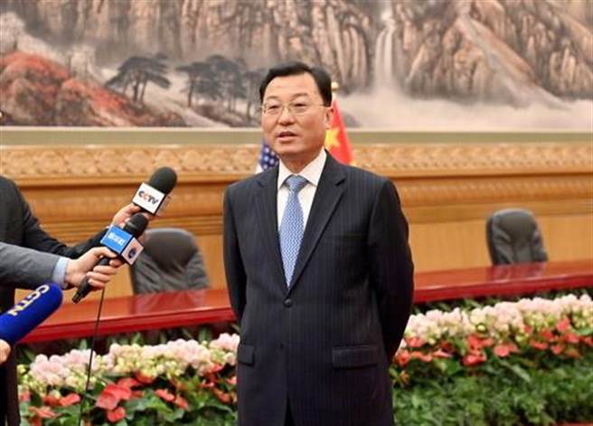 中美元首16日視訊會晤結束，大陸外交部副部長謝鋒接受媒體採訪。（環球網）