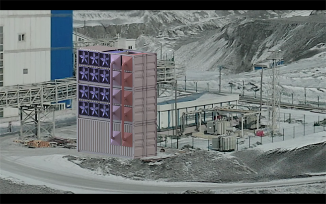 加拿大捨布魯克大學大學計畫，在收集二氧化碳後，埋入多倫多的石棉礦坑裡。(圖/Skyrenu Technologies)