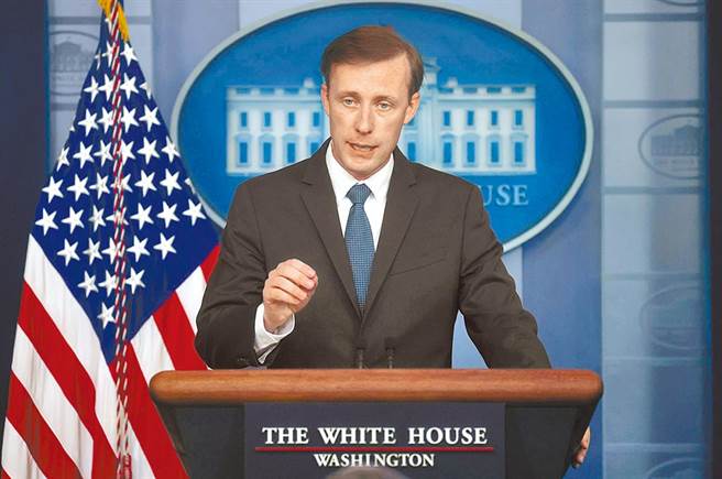 白宮國家安全顧問蘇利文。(資料照/路透)