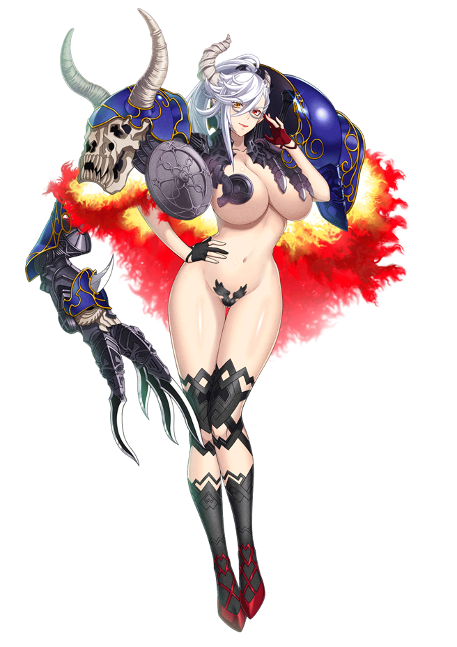 ★5虚妄之魔王 贝利亚尔
司掌虚妄的魔王。
地狱名门班德鲁家的千金，前任「七大罪」首席。
自尊心极高，容易说大话，因此经常失败闯祸。
但无论何时她总是自大且积极正向，彷佛拥有铁打的心臟。
