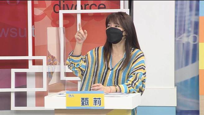 甄莉使勁渾身解術確認老公有沒有不軌行為。（展和影視提供）