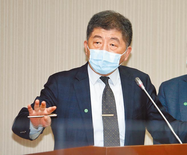 卫福部部长陈时中。（姚志平摄）