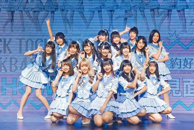 AKB48 Team TP昨舉辦新單曲慶功見面會，吸引粉絲到場力挺。（好言娛樂提供）