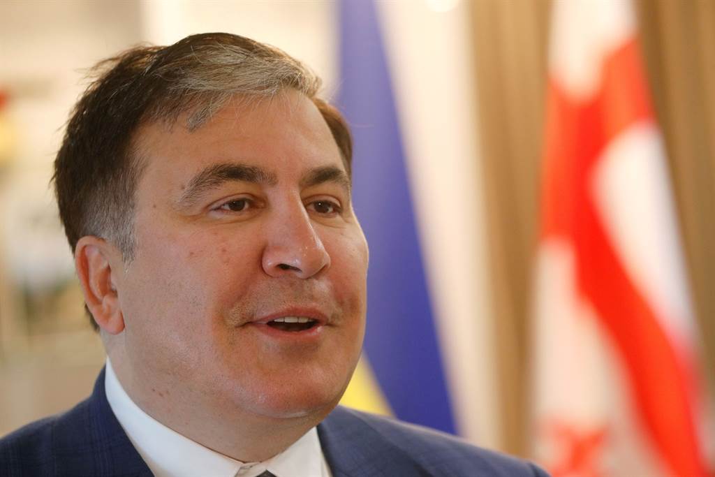 乔治亚共和国前总统萨卡希维利（Mikheil Saakashvili）。图/路透社(photo:ChinaTimes)