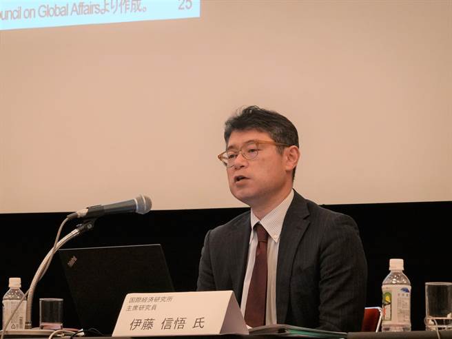 伊藤指出，台湾、中国的加入具战略意义，夹在美中之间感到为难情况可获得缓和，可善用CPTPP做为缓和区域内紧张的手段。(图/中央社) 