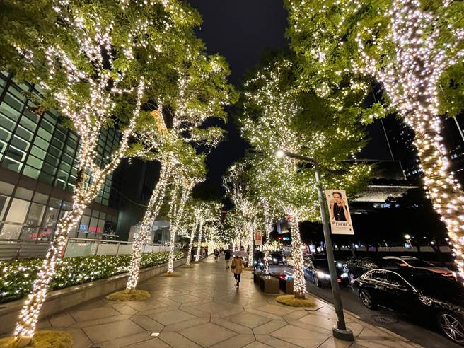 今年台北璀璨耶誕燈飾延續「Fun閃台北」主題，將以「光之旅程」為全新概念規劃「奇幻夢境」、「璀璨希望」、「閃耀星河」、「浪漫愛情」及「快樂繽紛」五大主題燈飾打卡旅程。(主辦單位提供)