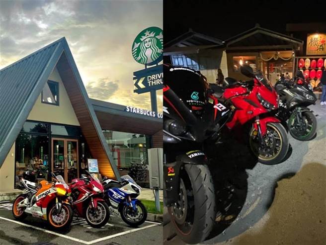 王姓男大生的脸书也随之曝光，从他的脸书上可以看见他对重机的热爱，不是重机的照片、就是他骑乘重机到处玩的景象。（翻摄自脸书）
