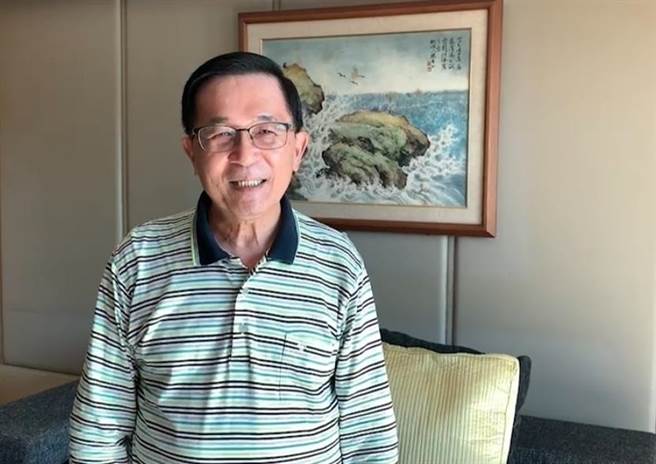 扁：台灣國際地位對美國來說是「懸而未決」。曾薏蘋截圖