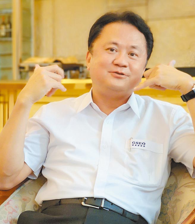 玉晶光董事长陈天庆。图／本报资料照片