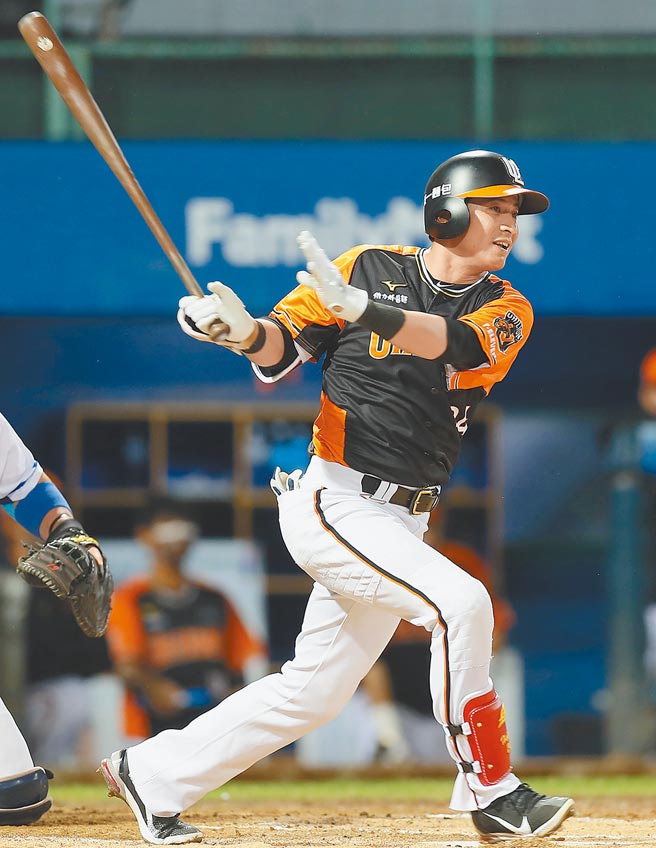 陳傑憲傷癒歸隊，讓統一戰力止跌回升。（季志翔攝）