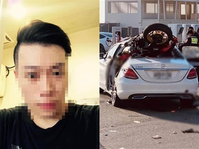 男大生父母第一时间赶到现场，面对如此噩耗不发一语、表情木然未哭泣，连检察官询问是否有意愿与宾士车主和解，王父都不回应。（翻摄自脸书、资料照）