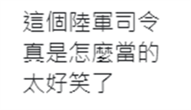 网友在《中时新闻网》留言区留言。（取自中时新闻网）