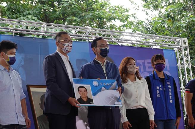 国民党主席朱立伦20日至台东庆祝127岁党庆。（蔡旻妤摄）